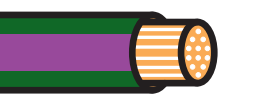 1mm² Dark Green Thin Wall Cable