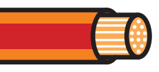 0.5mm² Orange Thin Wall Cable