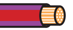 0.5mm² Purple Thin Wall Cable