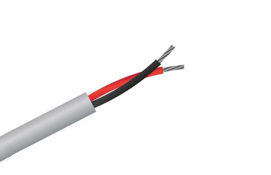 Twin Sheathed Cable - Tinned (White Sheath)