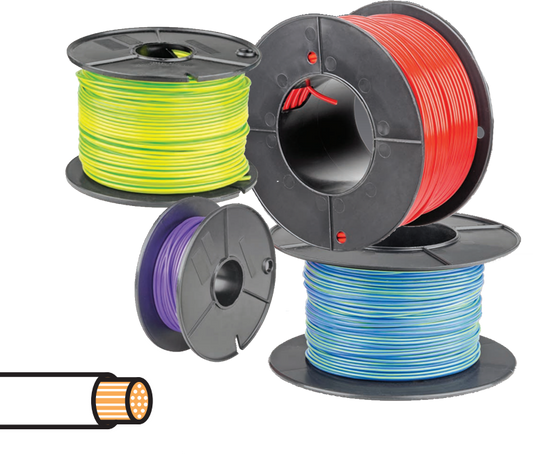 White Single Cable