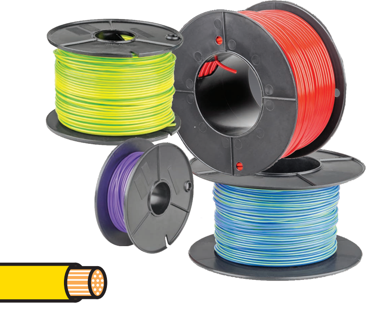 Yellow Single Cable