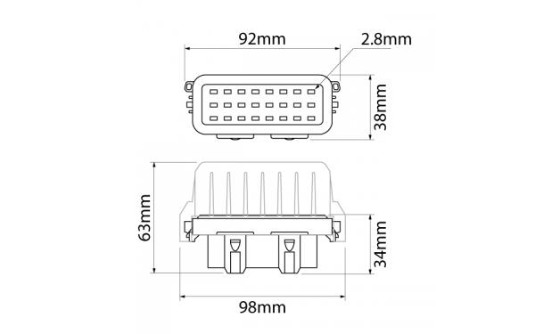 24 Position Fuse and Relay Enclosure Kit