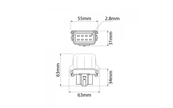 8 Position Fuse and Relay Enclosure Kit