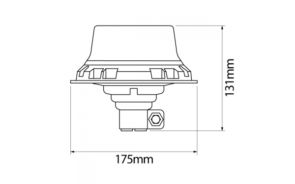 IONNIC 103 LED Beacon - Pole Mount