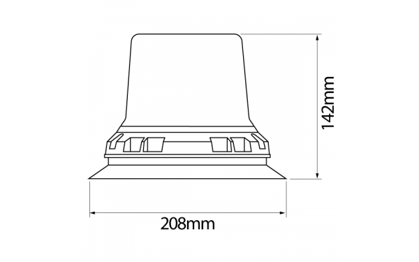 IONNIC 106 LED Beacon - Magnetic