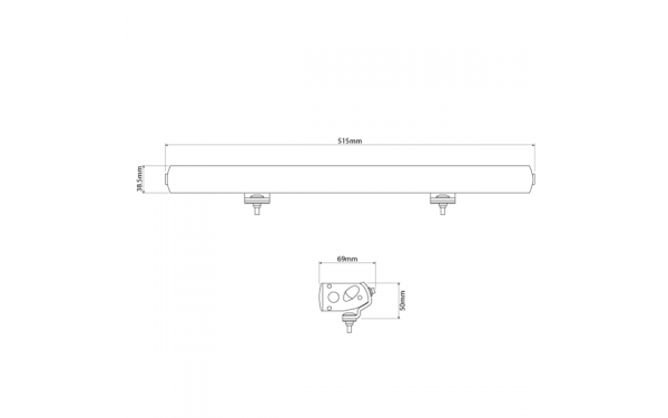 NUUK 20" LED Light Bar