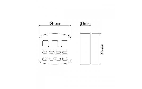 ICS Programmable Switch Panel Kit