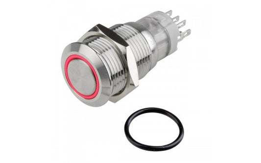 16mm Vandal Resistant Button Switch